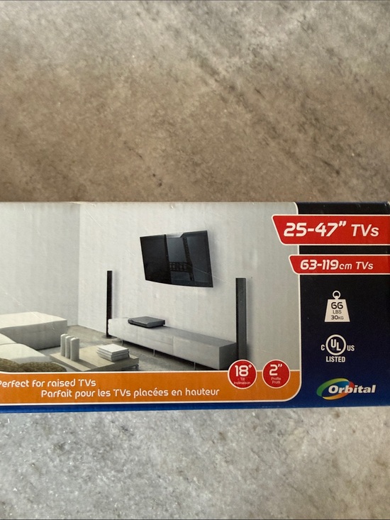 Other - Orbital Adjustable Tilt TV Wall Mount (Model RNEL4018-F) never used in box.
